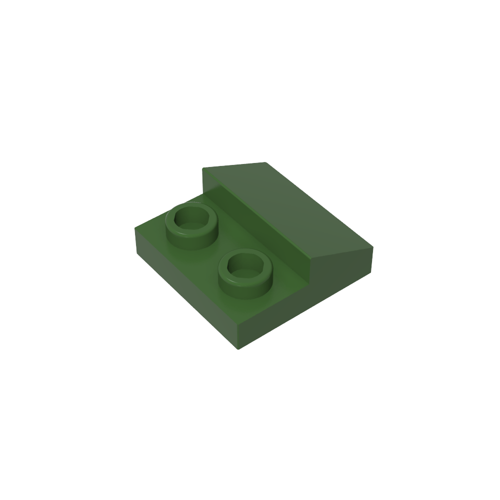 Slope 45 2 x 1 with 2/3 Cutout-MyGobricks