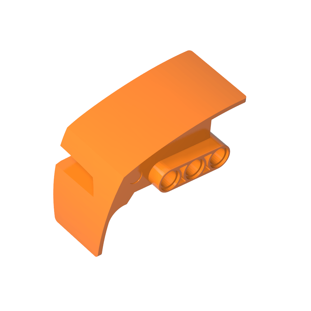 Technic Panel Car Mudguard Right-MyGobricks