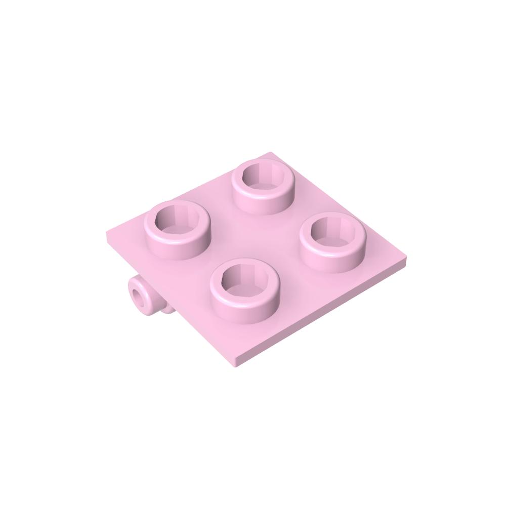 Hinge Brick 2 x 2 Top Plate Thin-MyGobricks
