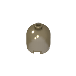 Brick Round 2 x 2 x 1 2/3 Dome Top [Undetermined Stud]-MyGobricks