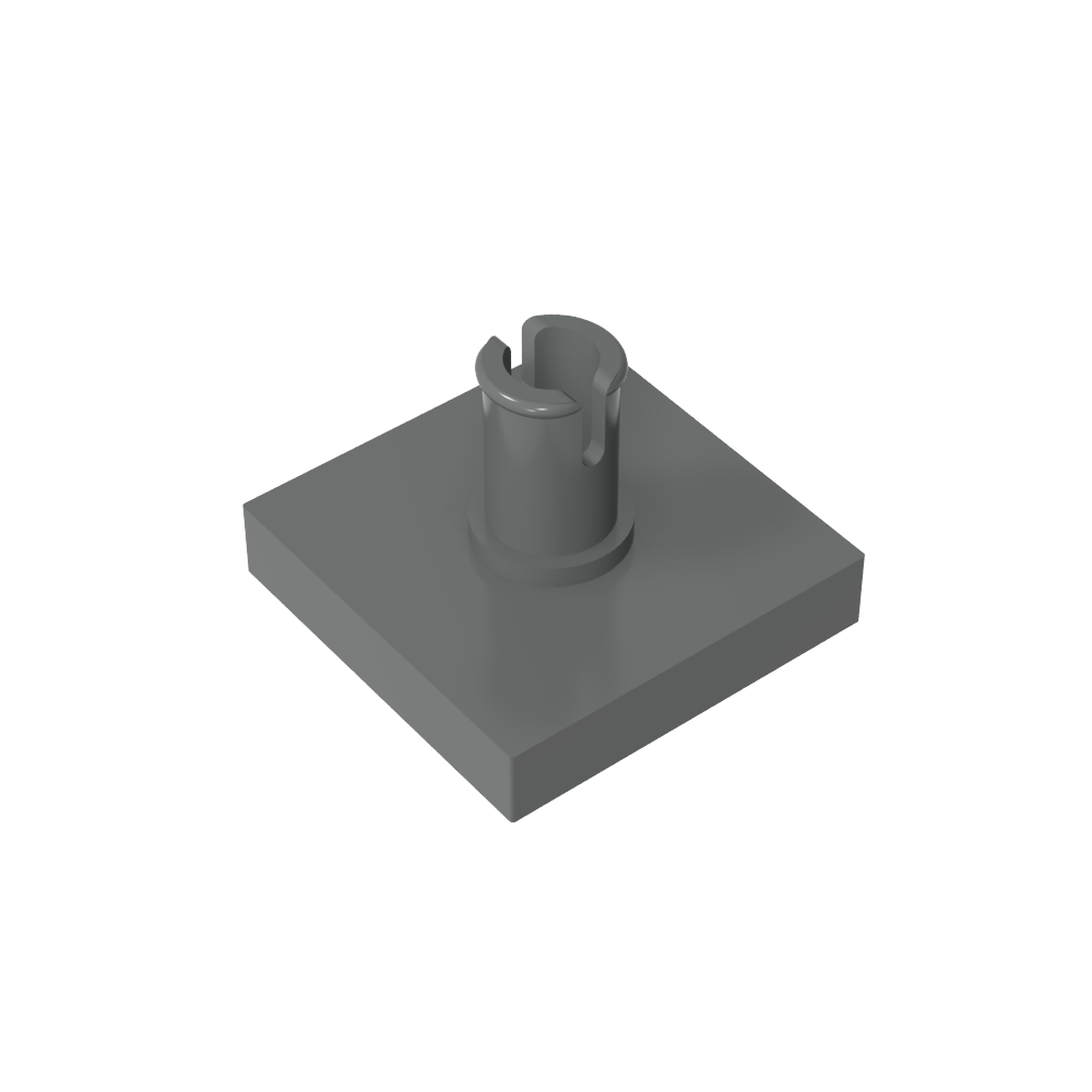 Tile Special 2 x 2 with Pin-MyGobricks