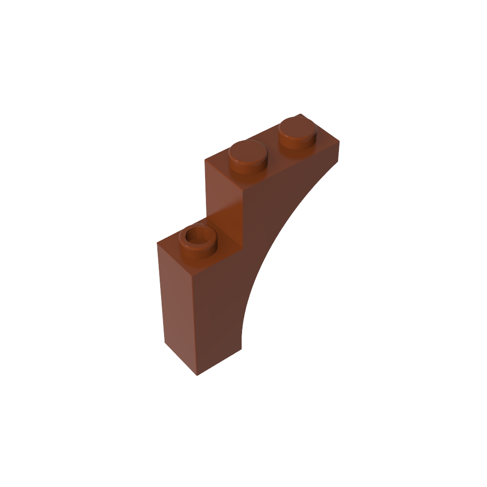 Brick Arch 1 x 3 x 3 [Gothic]-MyGobricks