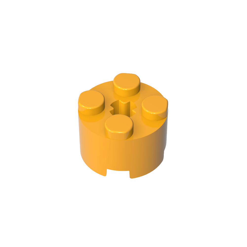 Brick Round 2 x 2 with Axle Hole