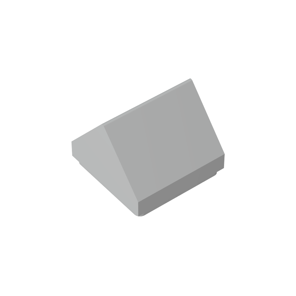 Slope Double 45° 1 x 1-MyGobricks