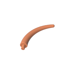 Animal Body Part / Plant, Tail / Claw / Horn / Branch / Tentacle, End Section-MyGobricks
