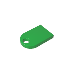 Tile Special 3 x 2 with Hole