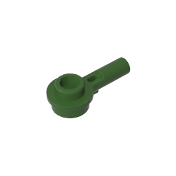 Plate Round 1 x 1 with Hollow Stud and Horizontal Bar 1L-MyGobricks