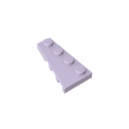 Wedge Plate 4 x 2 Left-MyGobricks