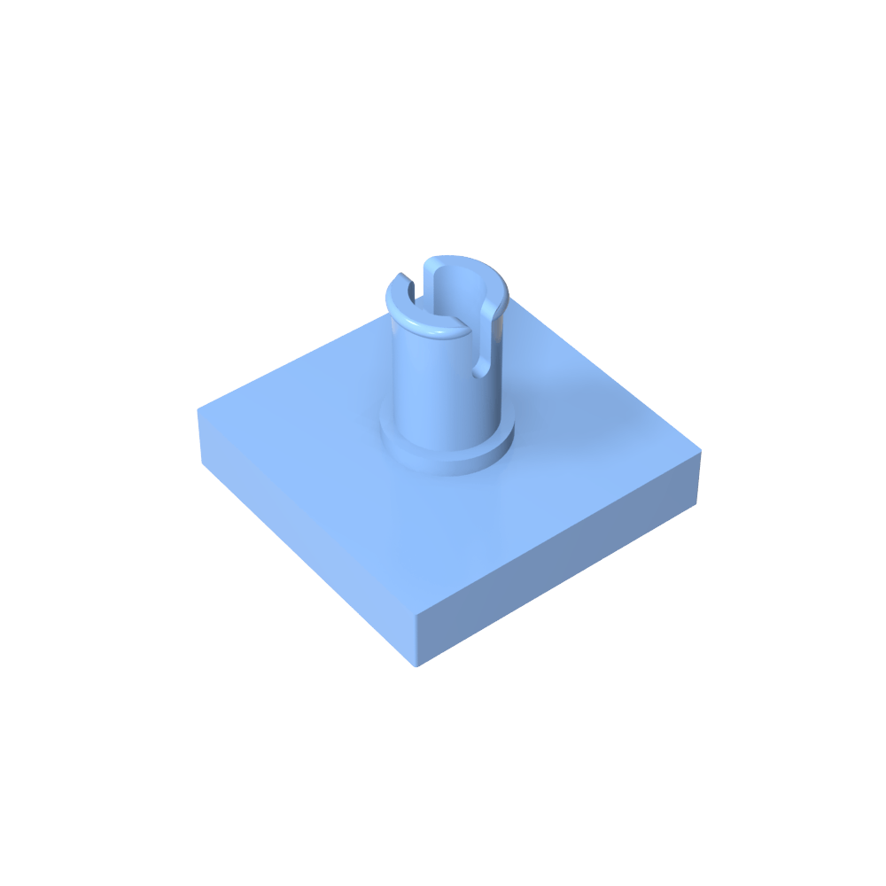 Tile Special 2 x 2 with Pin-MyGobricks