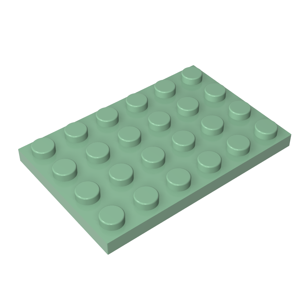 Plate 4 x 6-MyGobricks