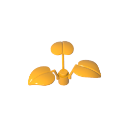 Plant, 1 x 1 x 2/3 - 3 Large Leaves