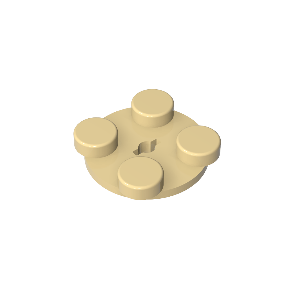 Turntable 2 x 2 Plate - Top