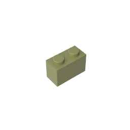 Brick 1 x 2 without Bottom Tube