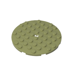Plate 8 x 8 Round