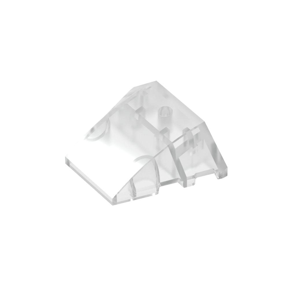 Wedge Curved 4 x 3 No Studs [Plain]-MyGobricks