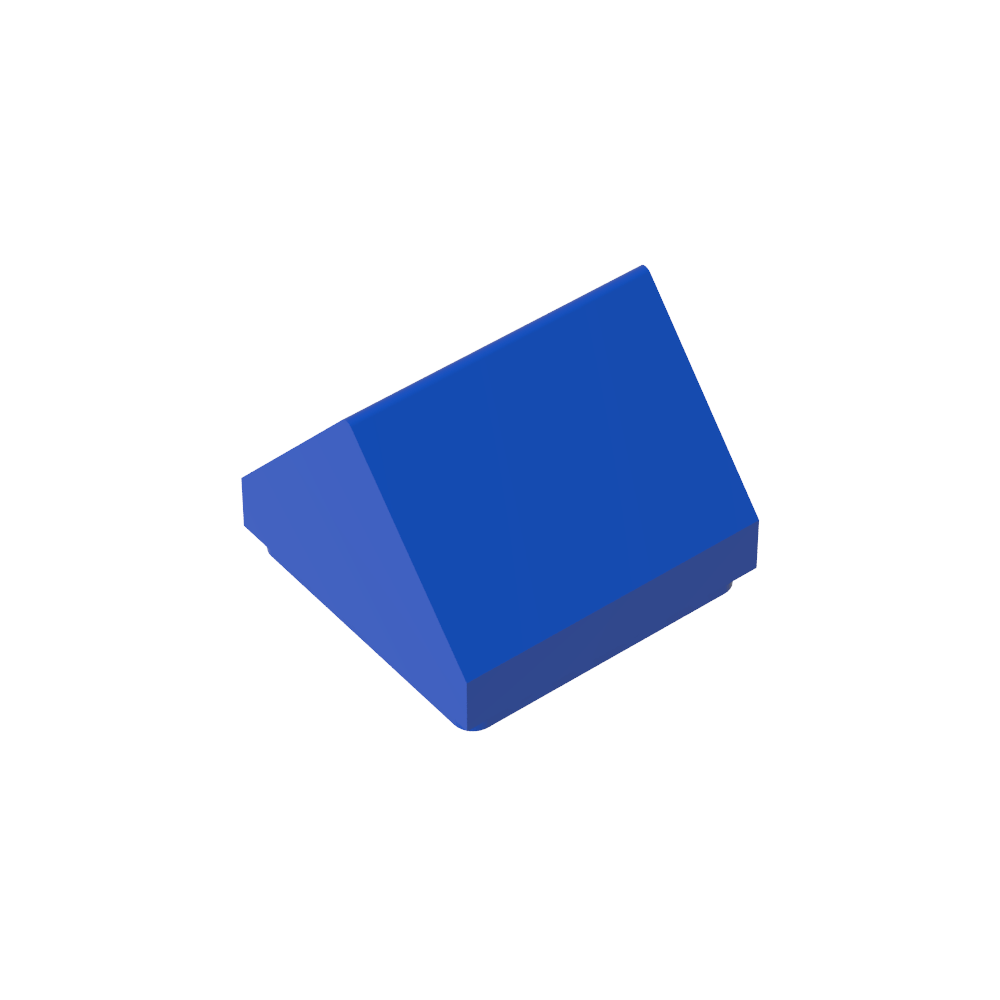 Slope Double 45° 1 x 1-MyGobricks