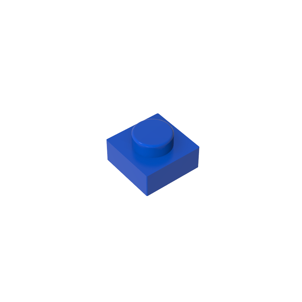 Plate 1 x 1-MyGobricks