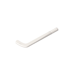 Figure, Utensil Hockey Stick, Tapered Shaft