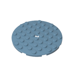 Plate 8 x 8 Round