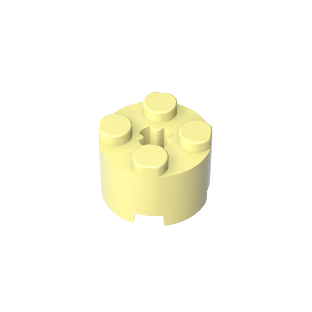 Brick Round 2 x 2 with Axle Hole