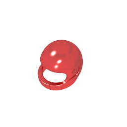 Gobricks Figure Standard Helmet