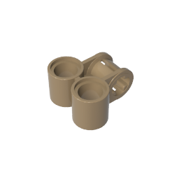 Technic Axle and Pin Connector Perpendicular Double
