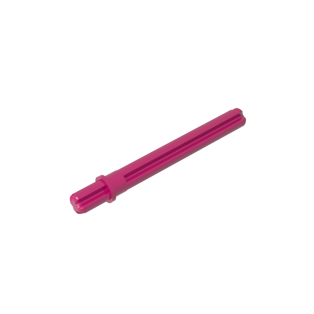 Technic Axle 5.5 with Stop [Flat Short End]-MyGobricks