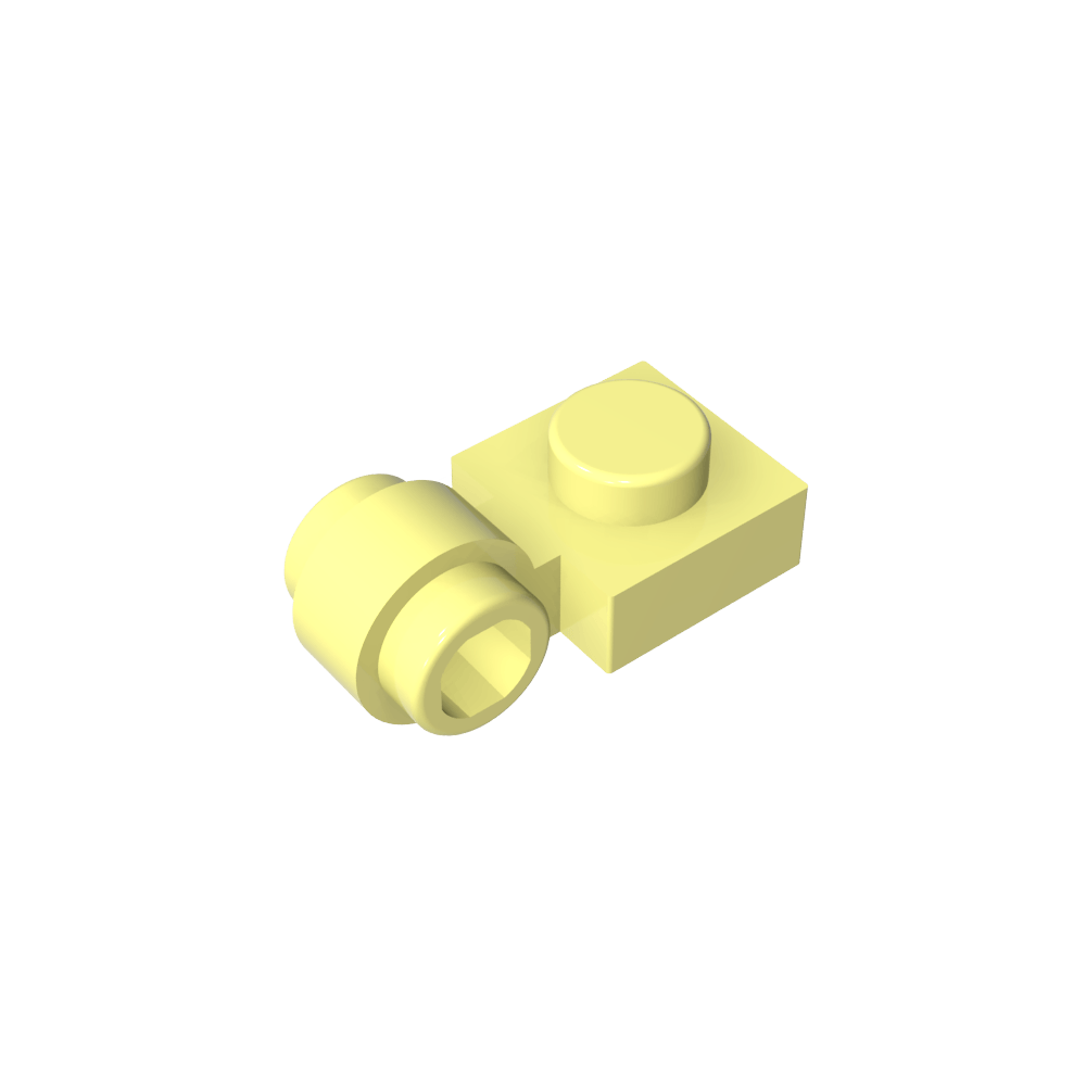 Plate Special 1 x 1 with Clip Light [Thick Ring]-MyGobricks