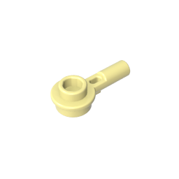 Plate Round 1 x 1 with Hollow Stud and Horizontal Bar 1L-MyGobricks