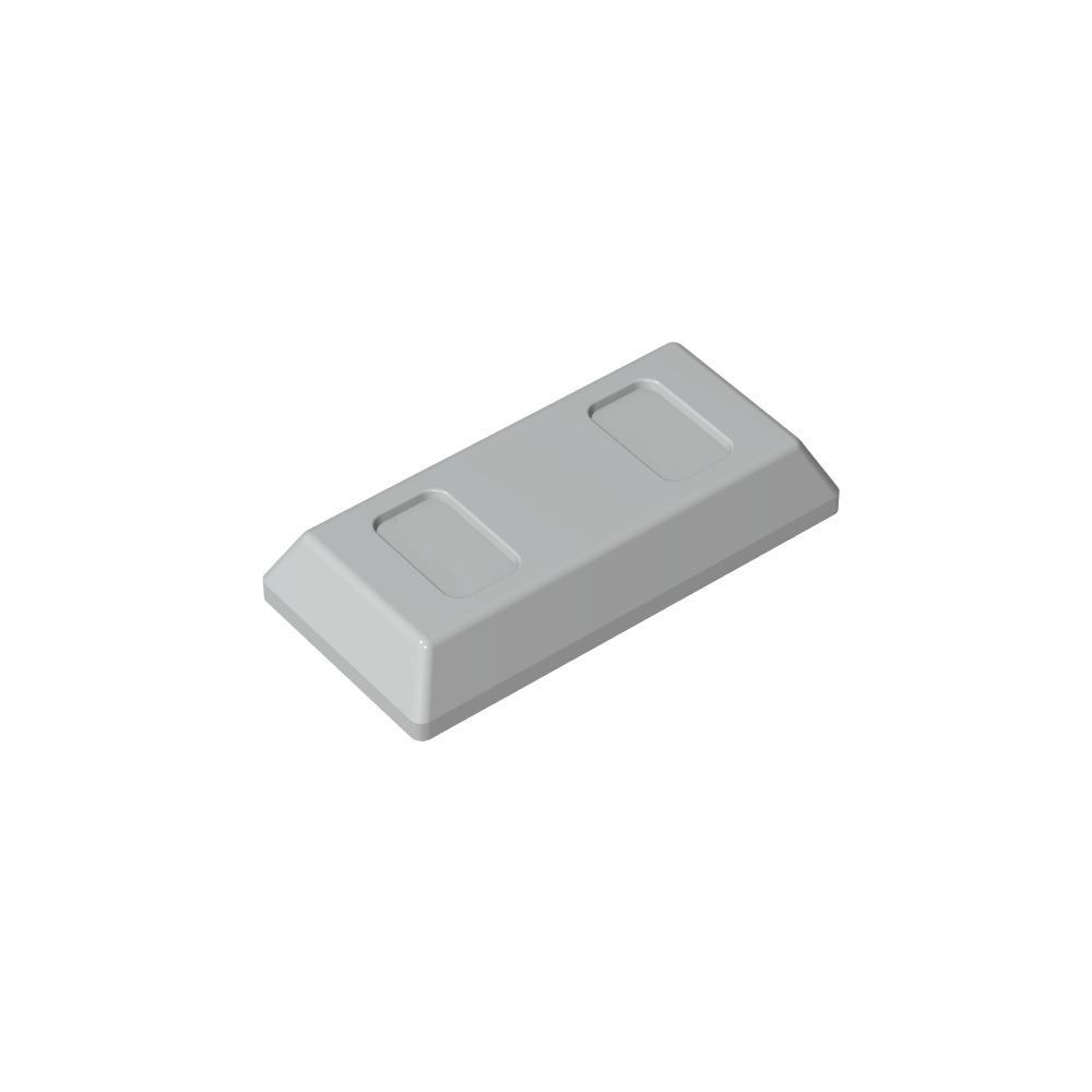 Tile Special 1 x 2 with Sloped Walls AKA Money / Gold Bar [Ingot]