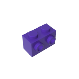 Brick Special 1 x 2 with Studs on 2 Sides