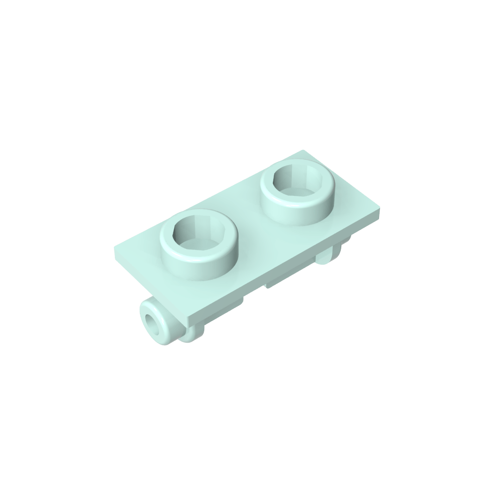 Hinge Brick 1 x 2 Top Plate Thin-MyGobricks