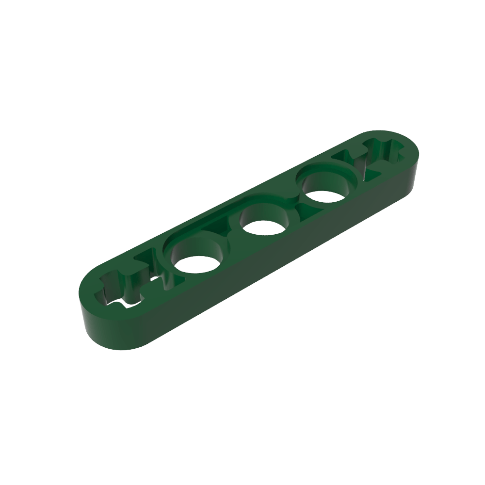 Technic Beam 1 x 5 Thin with Axle Holes on Ends-MyGobricks