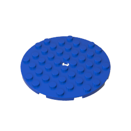 Plate 8 x 8 Round