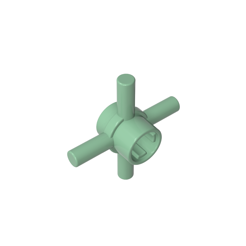 Four Side with Handle Middle with Shaft Hole Connector