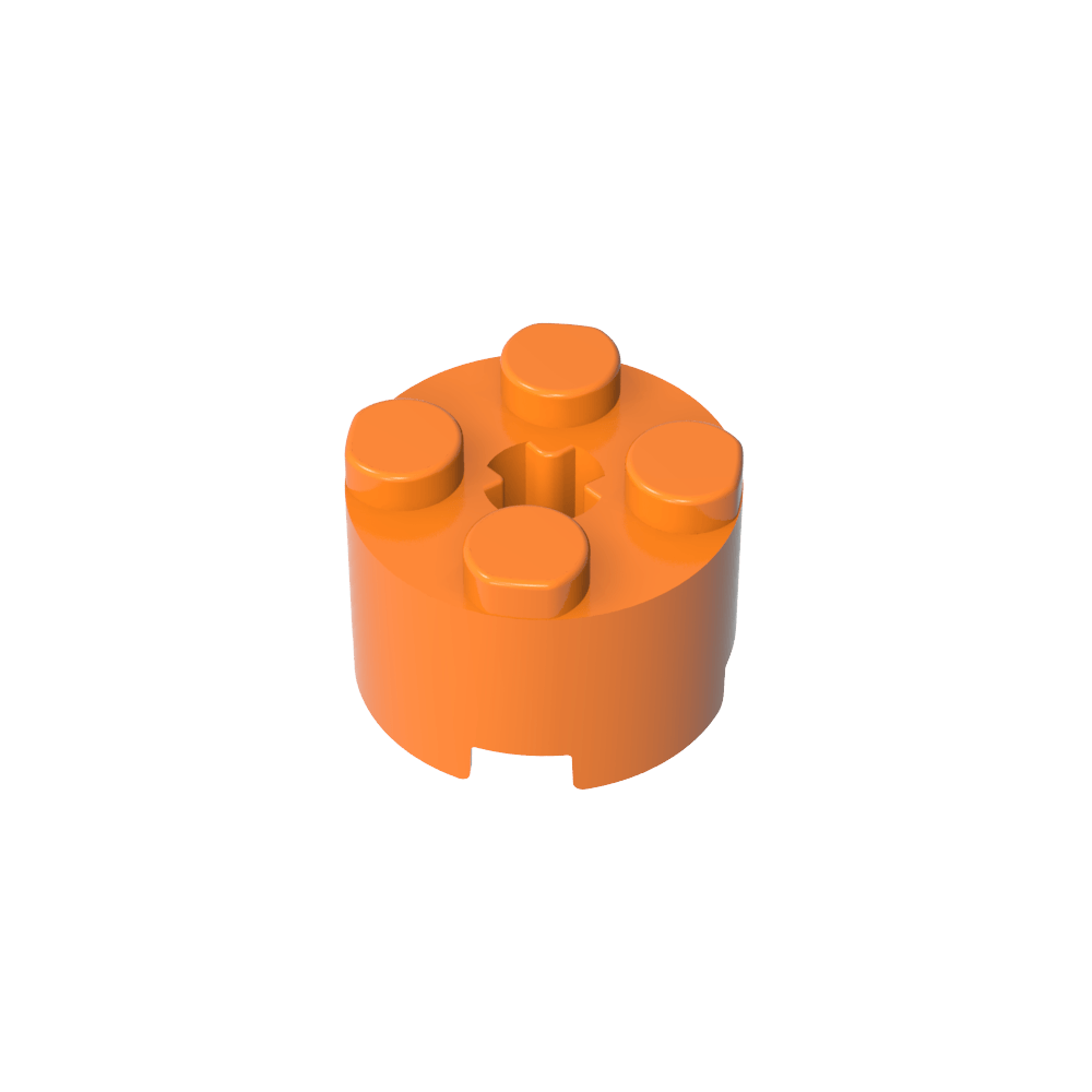 Brick Round 2 x 2 with Axle Hole