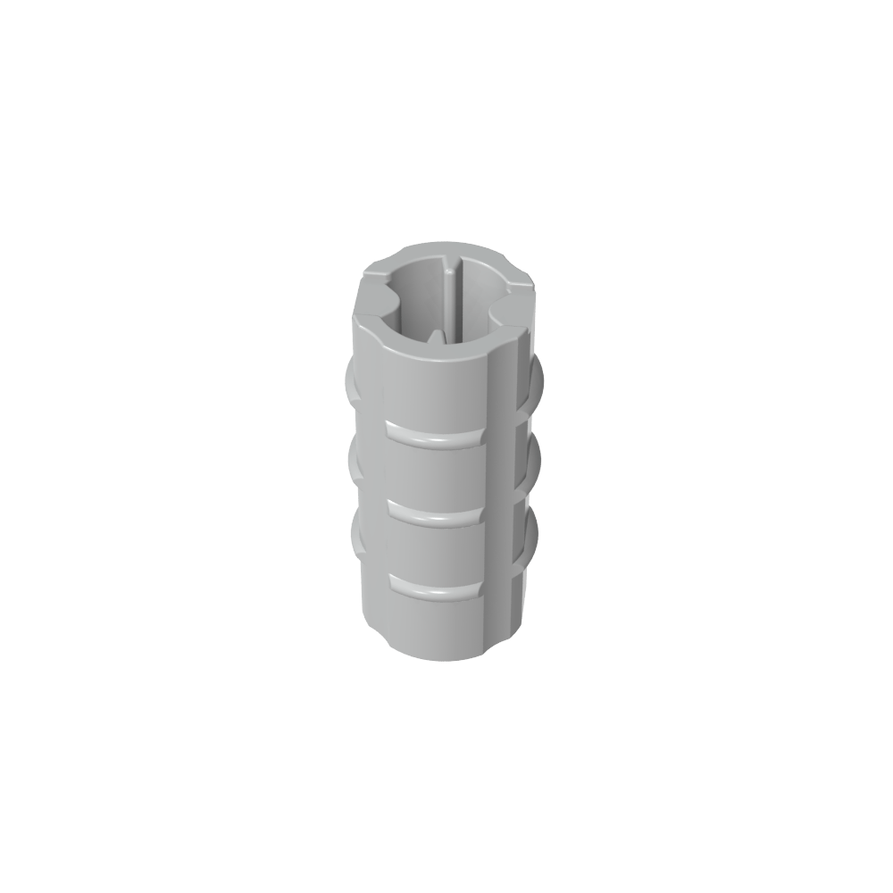 Technic Axle Connector Ridged [with x Hole x Orientation]-MyGobricks