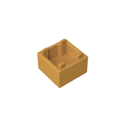 Container Box 2 x 2 x 1 [Plain]