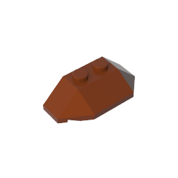 Wedge Sloped 45° 2 x 4 Triple