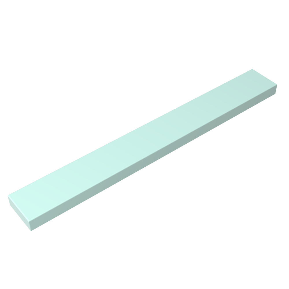 Tile 1 x 8 with Groove
