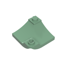 Brick Curved, Internal, 1 x 3 x 3 with 1/3 Inverted Cutout