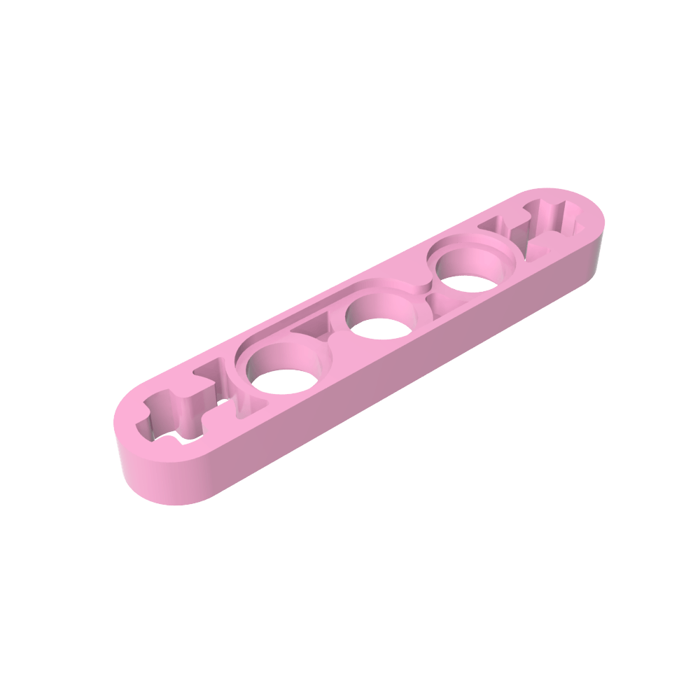 Technic Beam 1 x 5 Thin with Axle Holes on Ends-MyGobricks