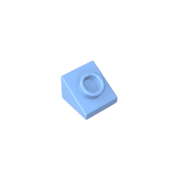 1x1x2/3 Beveled Brick with Dot