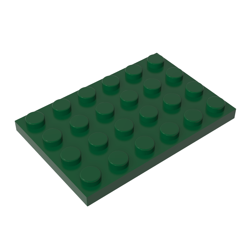 Plate 4 x 6-MyGobricks