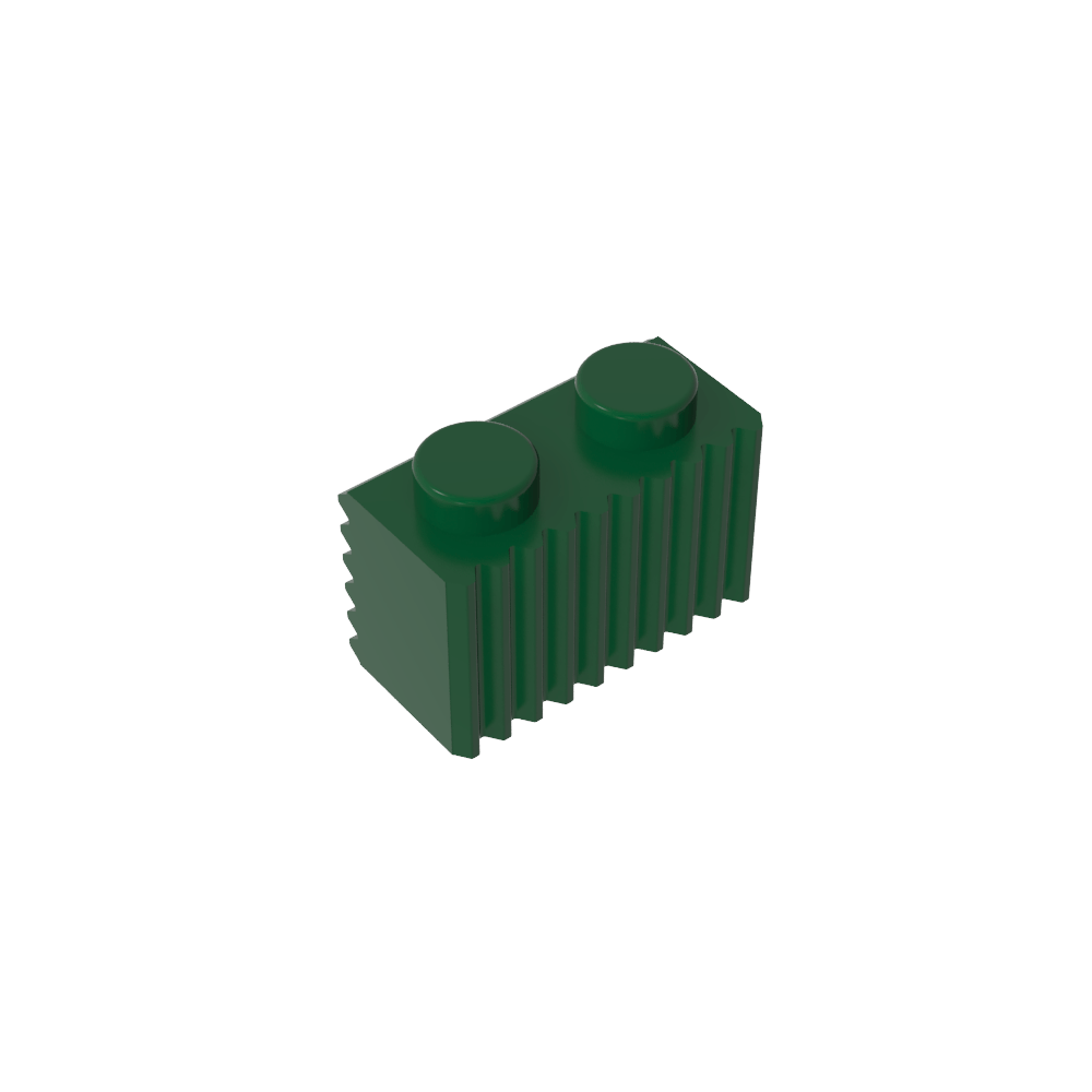 Brick Special 1 x 2 with Grill-MyGobricks