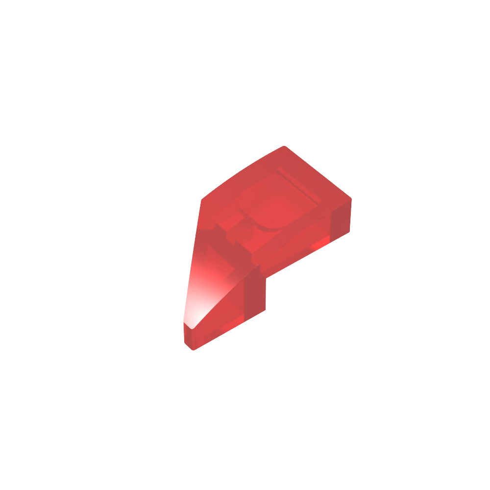 Slope Curved 2 x 1 with Stud Notch Right