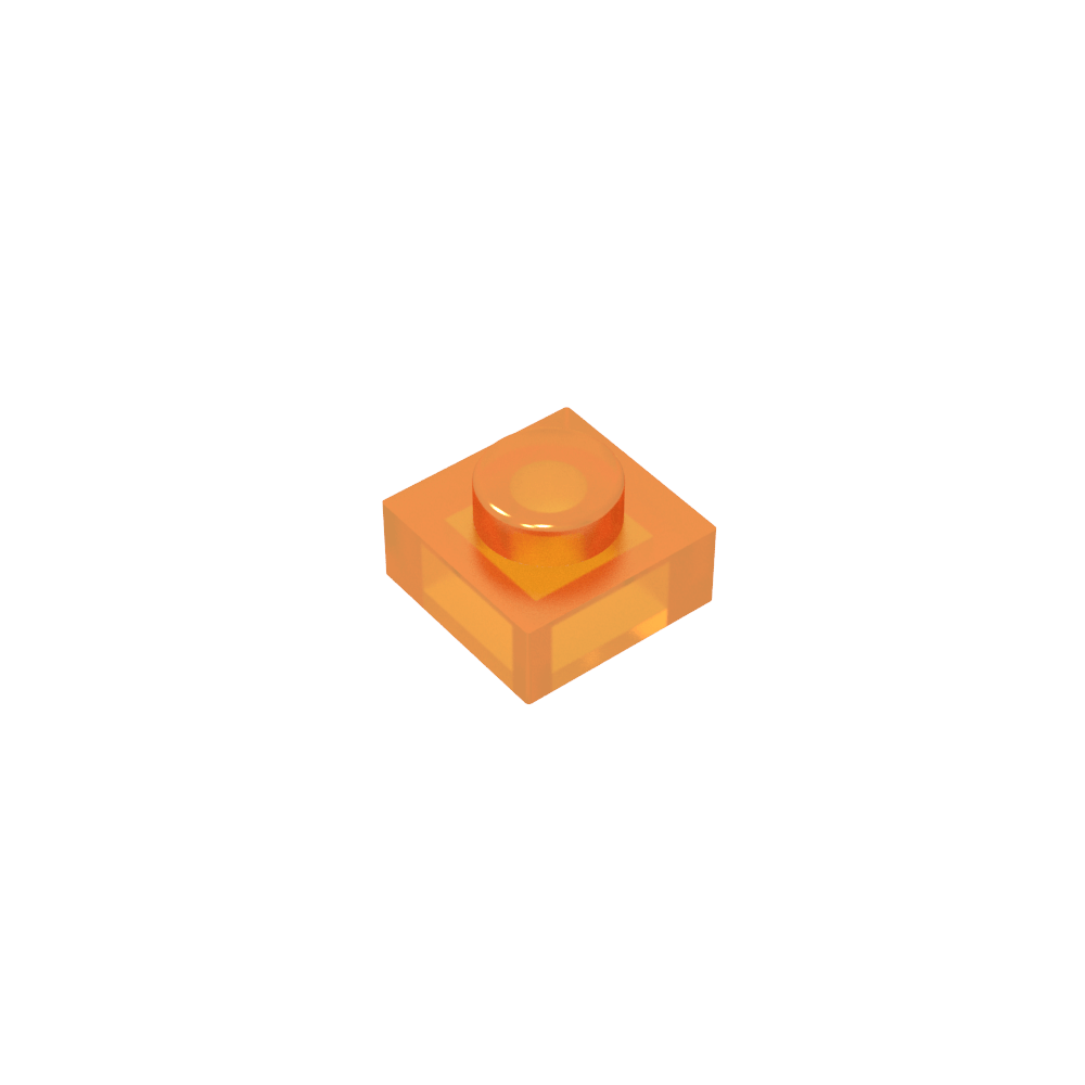 Plate 1 x 1-MyGobricks