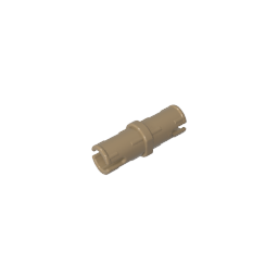 Technic Pin with Friction Ridges Lengthwise, without Center Slots