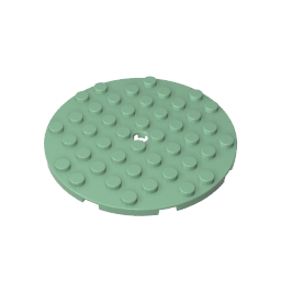 Plate 8 x 8 Round