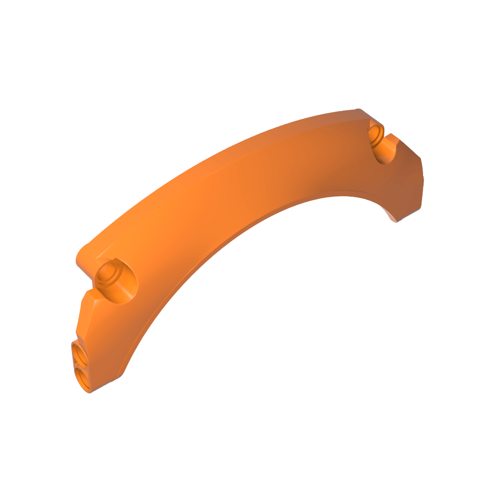 Technic Panel Car Mudguard Arched 13 x 2 x 3-MyGobricks